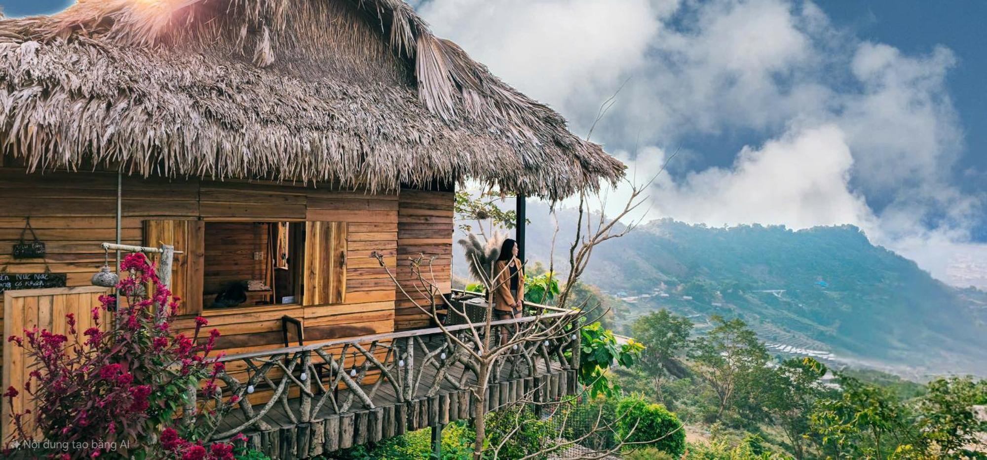 Ecolodge Ke Nenh Dien Bien Ban Hin Lom Kültér fotó