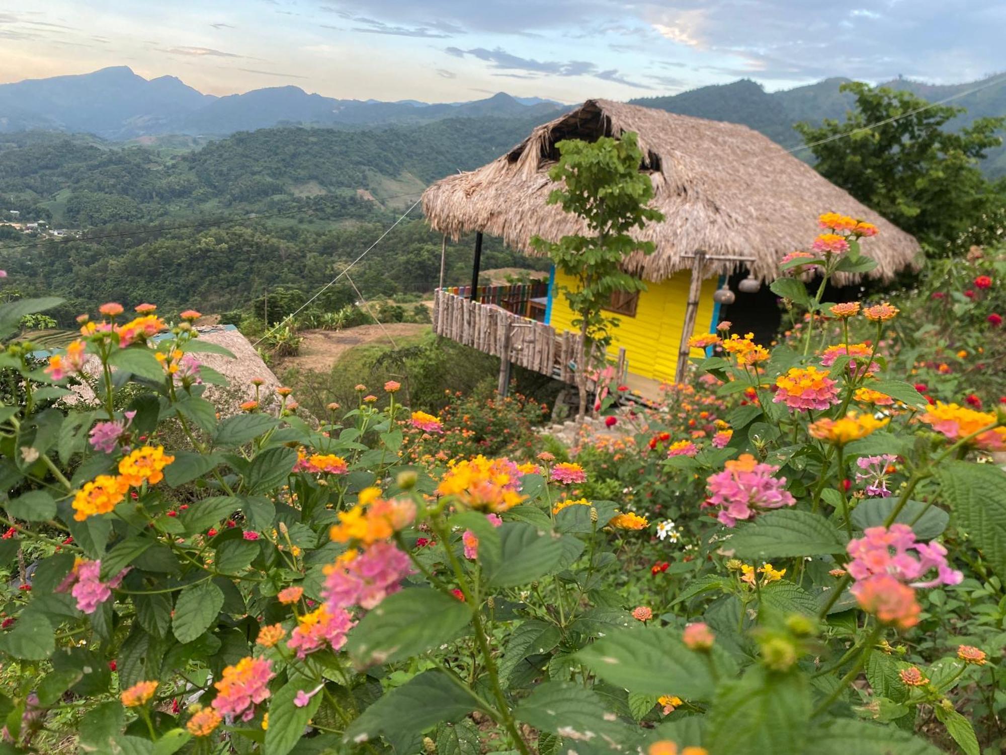 Ecolodge Ke Nenh Dien Bien Ban Hin Lom Kültér fotó